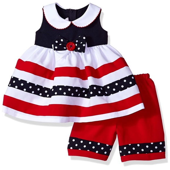 Bonnie Baby Other - BONNIE BABY Nautical Dress Set